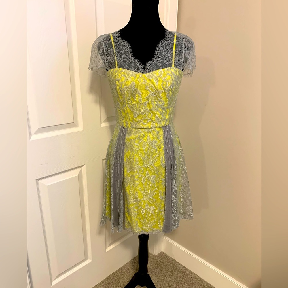 BCBG Formal Sheath/Lace Dress
